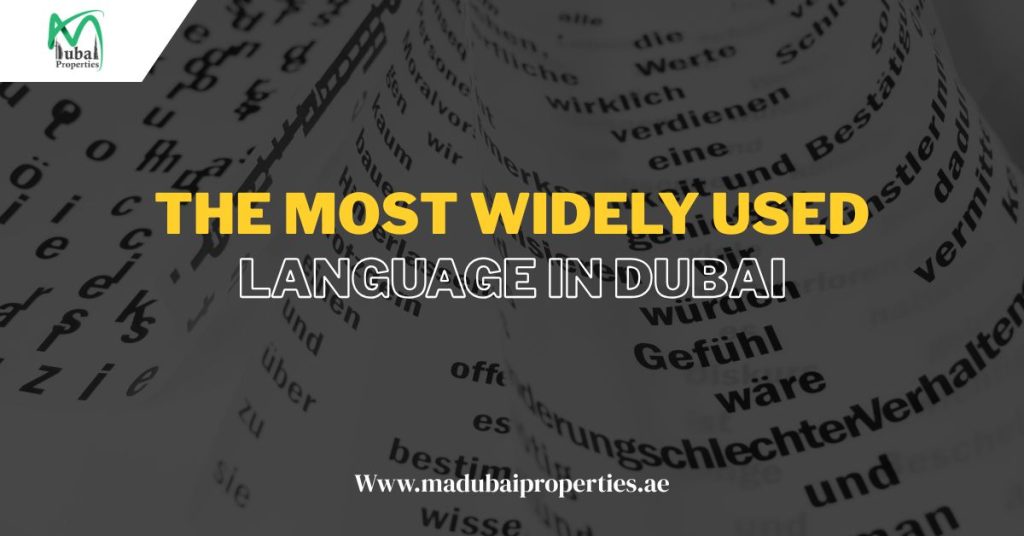 what language is spoken in dubai