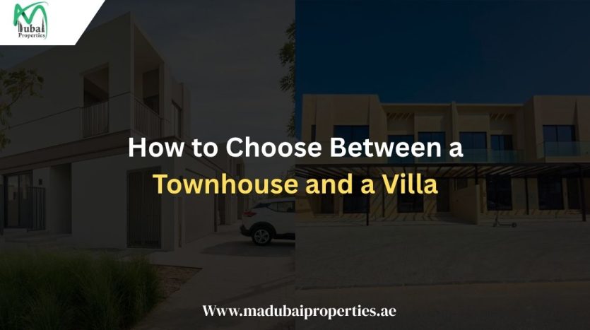 townhouse vs villa